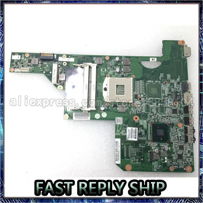 Материнская плата SHELI для HP G62 G72 CQ62 модель 605903-001 605903-501 605903-601 HM55 UMA DDR3 | Компьютеры и
