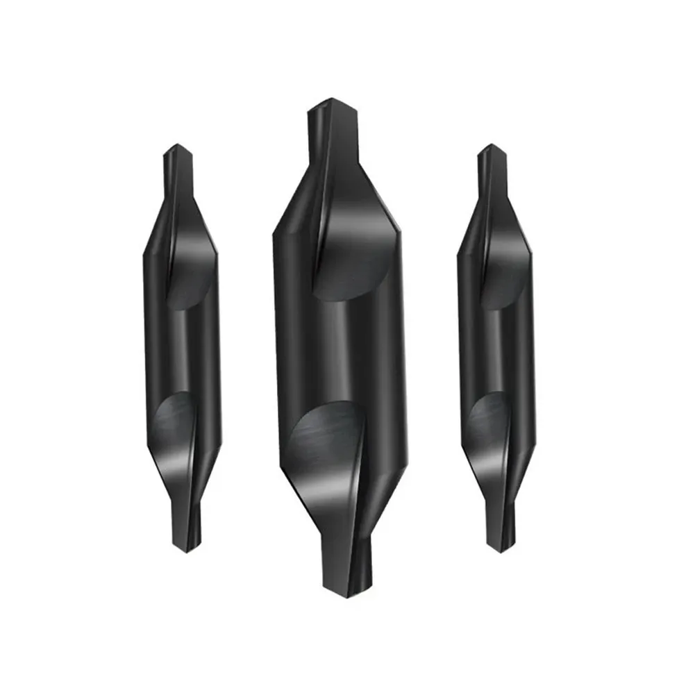 

High Speed Steel Center Drill Bit 60 Degree 1-4mm Combined Countersink Bits Metalworking Spiral Position Hole Drill Hole Cutter