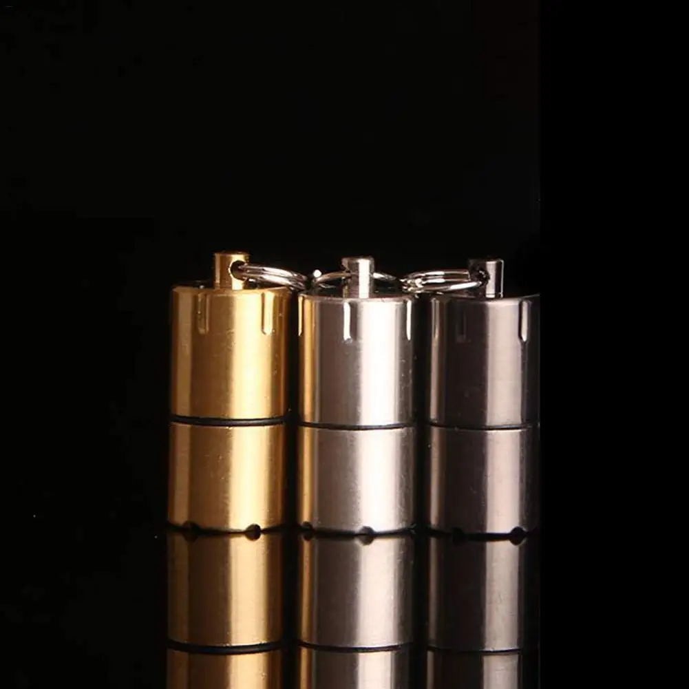 YOOAP Mini подвеска керосиновая Зажигалка оригинальность Карманный металлический