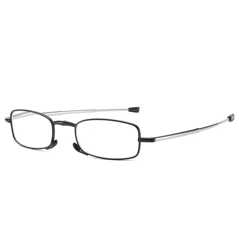 

Folding Reading Glasses Telescopic Anti Blue Light Presbyopia Eyeglasses Men Women Spring Leg With Case Diopter +1.0 To +4.0
