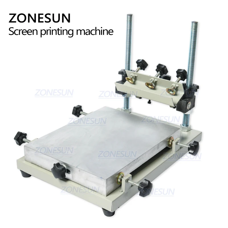 ZONESUN High Precision Stencil Printer Silk Screen SMT Solder Paste Printing Machine For Metal Plastic Wood | Бытовая техника
