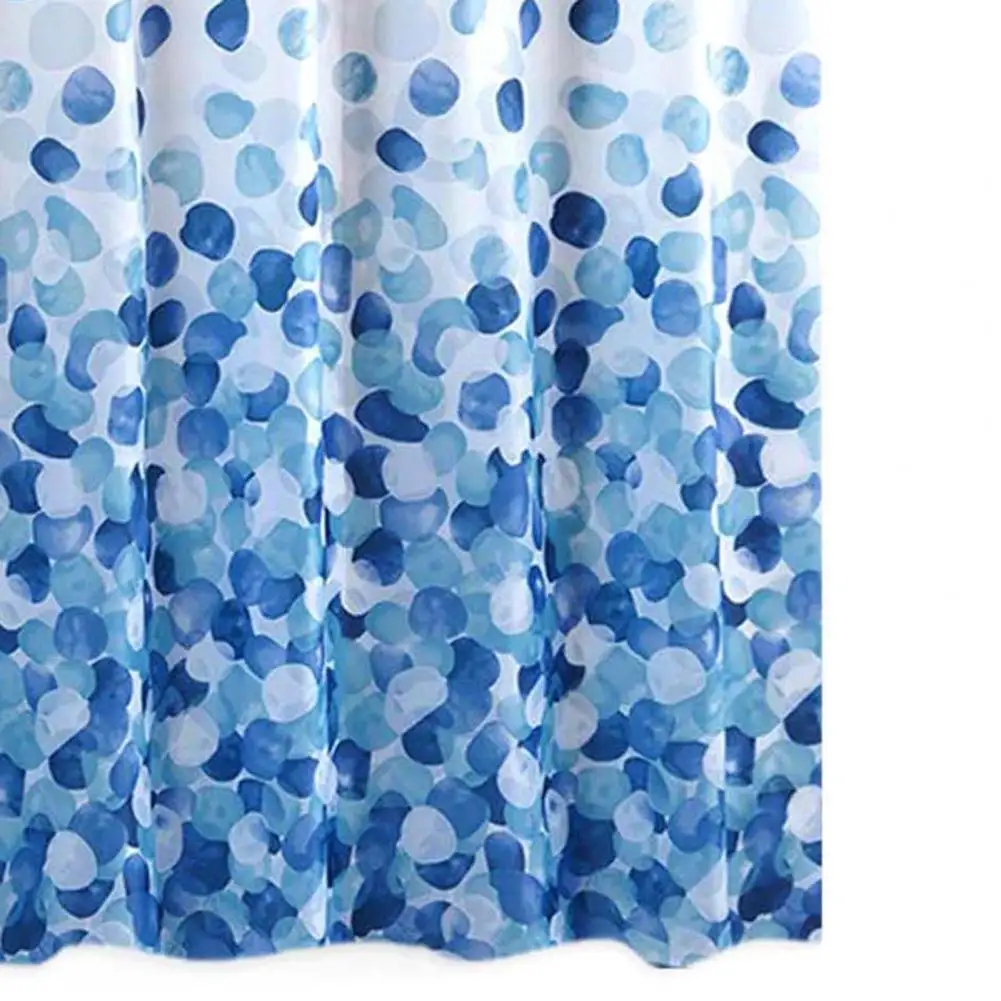 Современная занавеска для душа с 12 крючками ванны водонепроницаемая