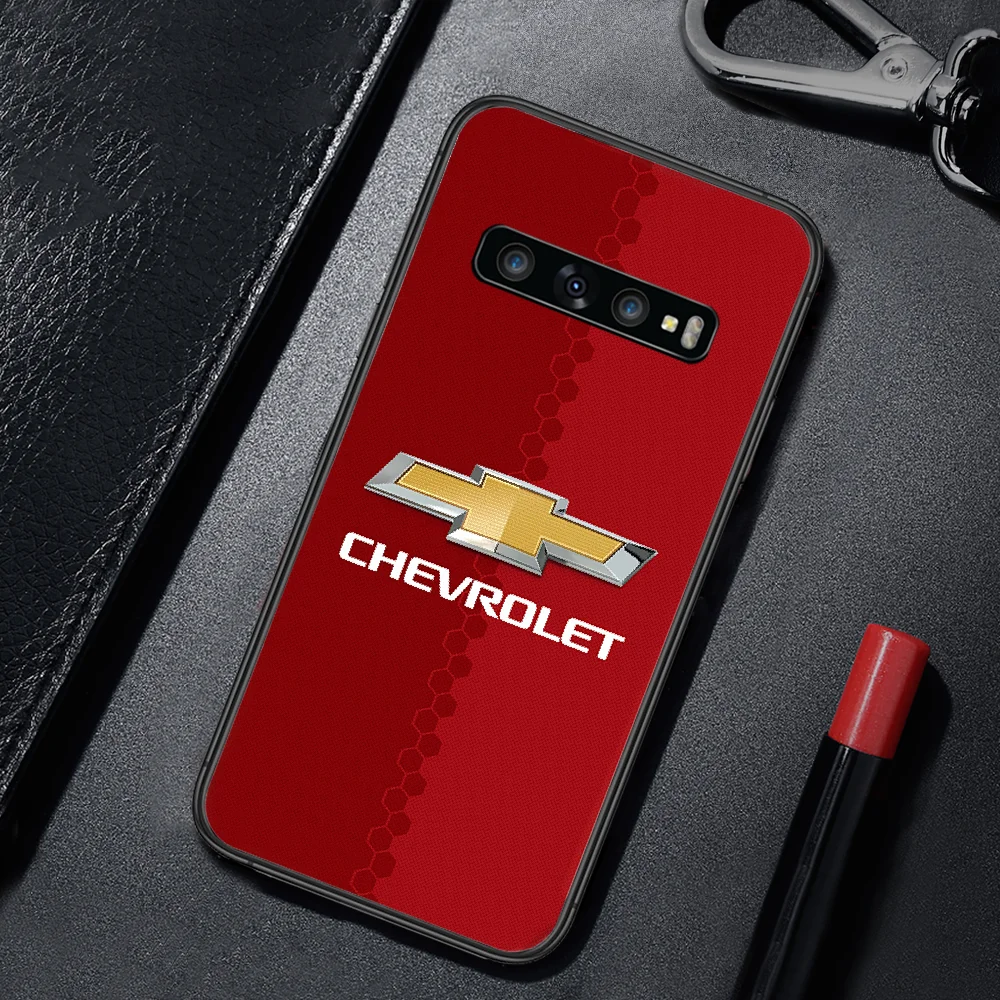 

Chevrolet American Car Brand Phone Case Cover For For SamSung Galaxy S Note 7 8 9 10 20 Uitra Plus E Lite Black black Cell