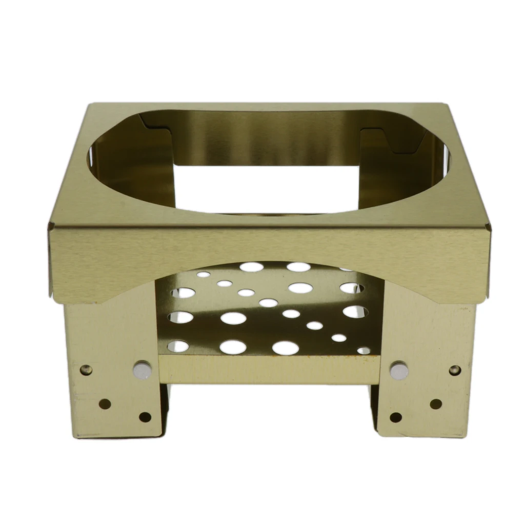 Спиртовая мини плита карманная портативная туристическая Складная спиртовая