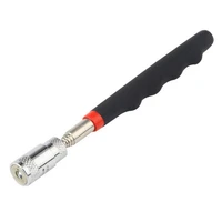 telescopic adjustable magnetic pick up tools magnetic telescopic magnet grip long pen telescopic magnet stick with led light