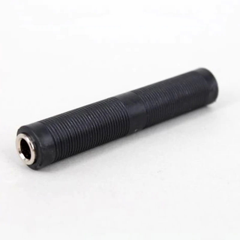 

6.35mm F/ F 6.35mm Audio Stereo Double Head Plug Adaptor Microphone Converter Coupler Cable Joiner Female To Female Connector