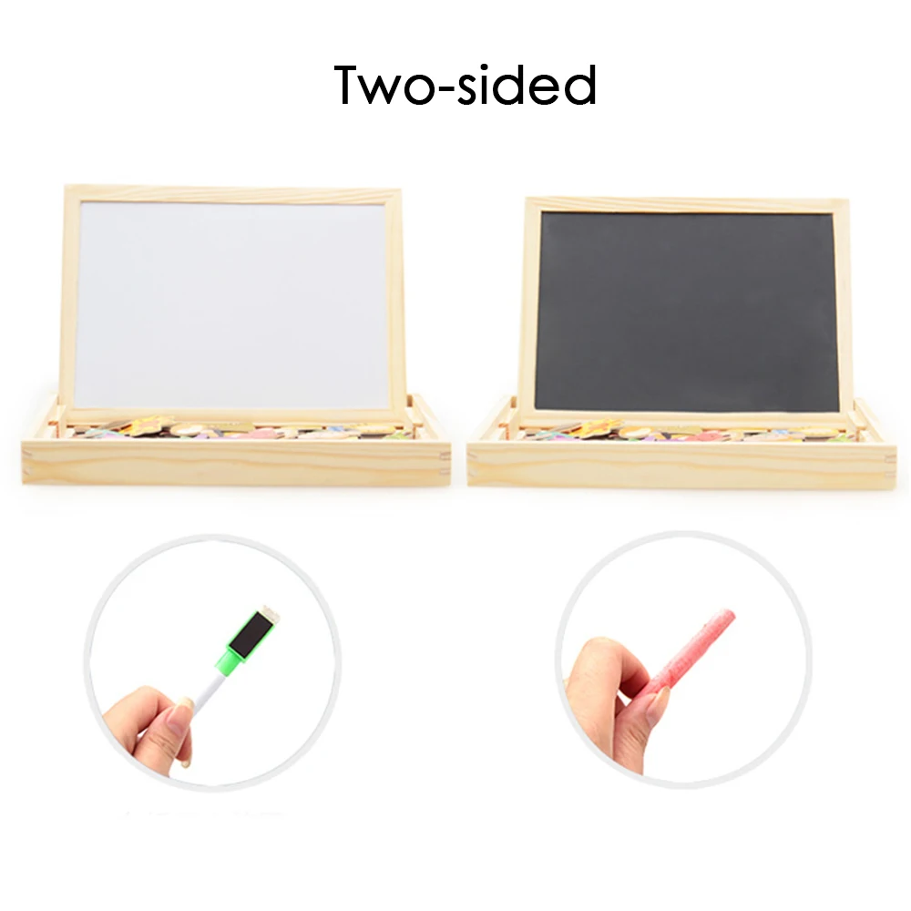 Деревянная магнитная головоломка Детская 3D коробка фигурка животных цирковая