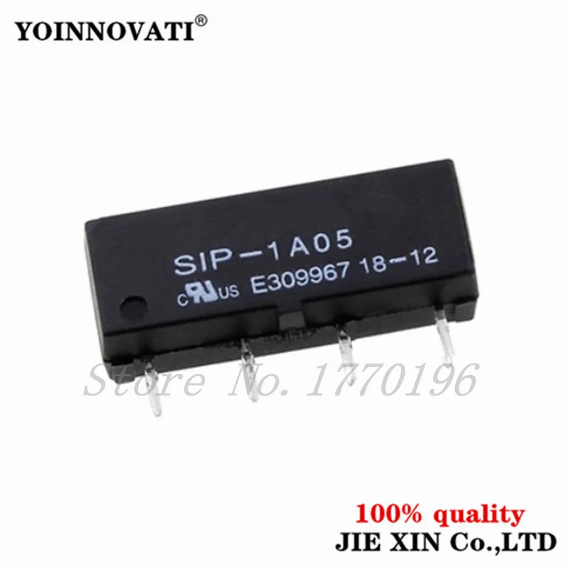 Реле напряжения 50 шт./лот SIP-1A05 DIP4 5V лучшее качество | Электронные компоненты и
