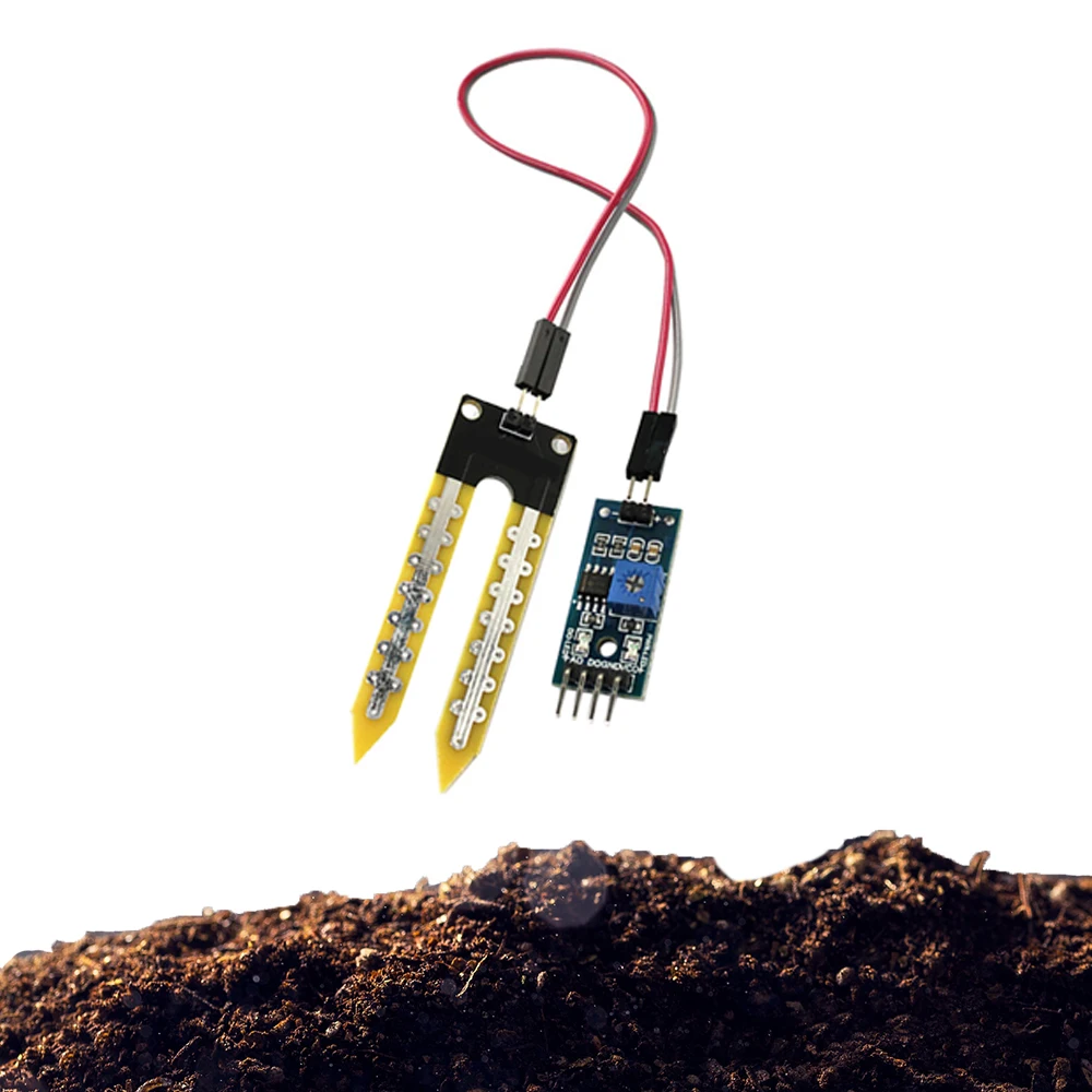 Датчик влажности для Arduino 5 шт. гигрометр почвы модуль автоматическая система
