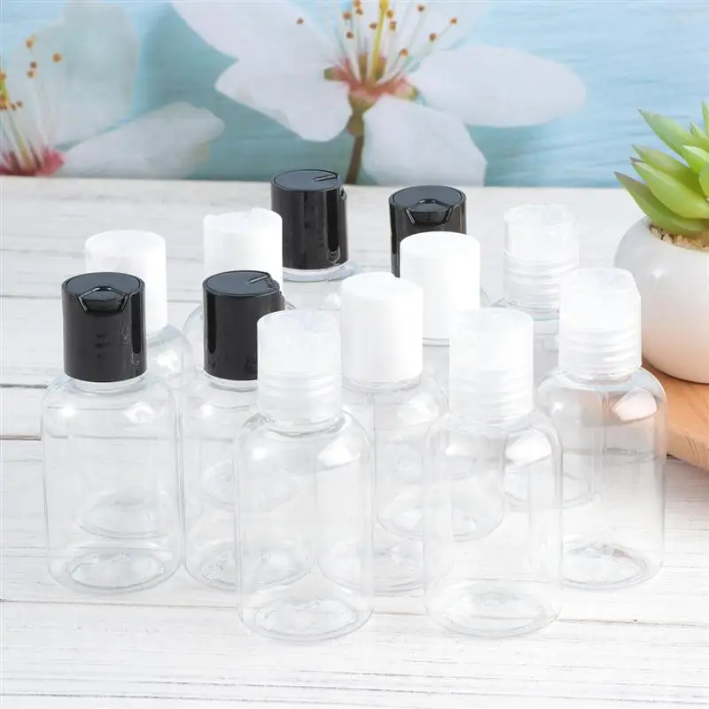 12 шт. 50 мл Массажная бутылка для масла диспенсер шампуня и жидкости лосьона