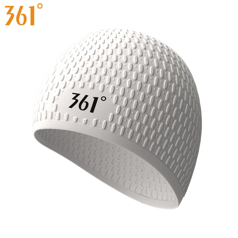 Водонепроницаемая шапочка для плавания женщин большая эластичная силиконовая с