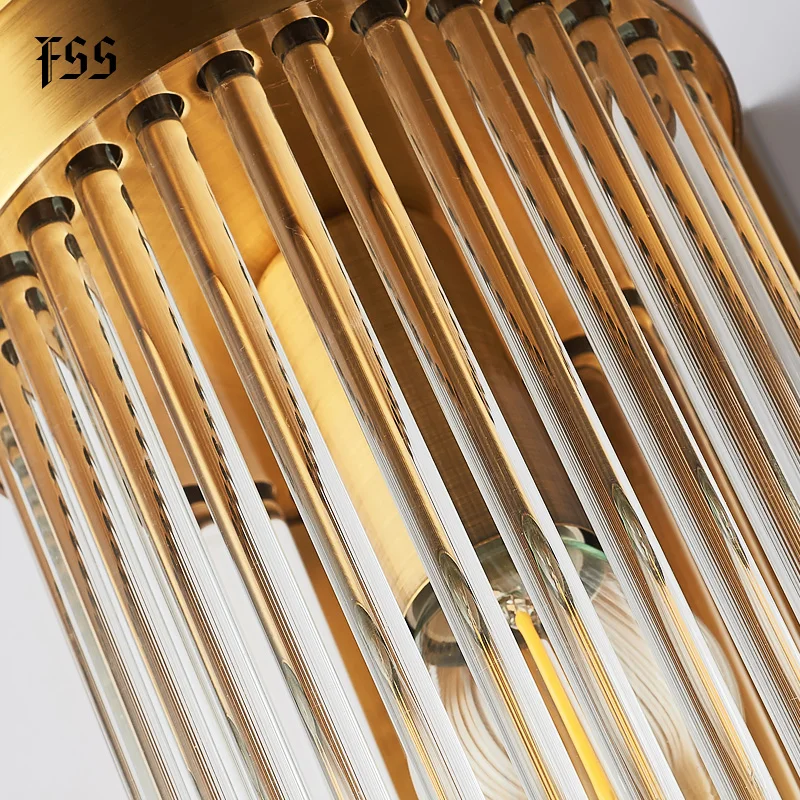 modern gold crystal wall lights bedside for bedroom living room home decoration led sconce bathroom indoor fixtures free global shipping