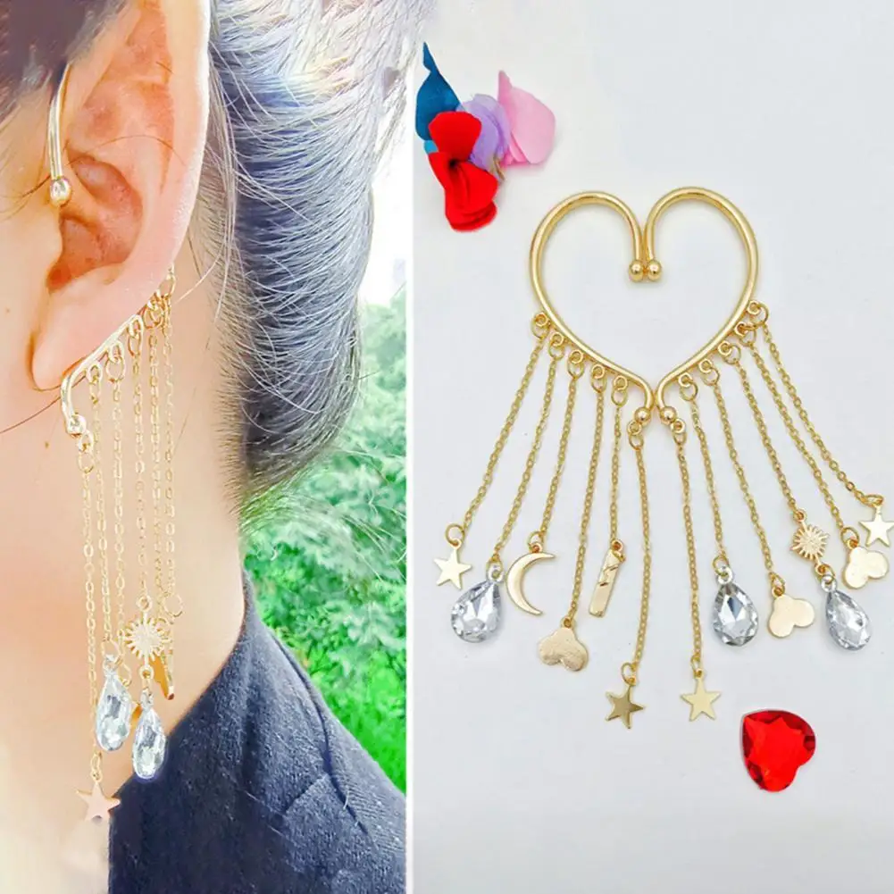 

Simple Jewelry All Match Pendant No Pierced Clip Earring for Wedding