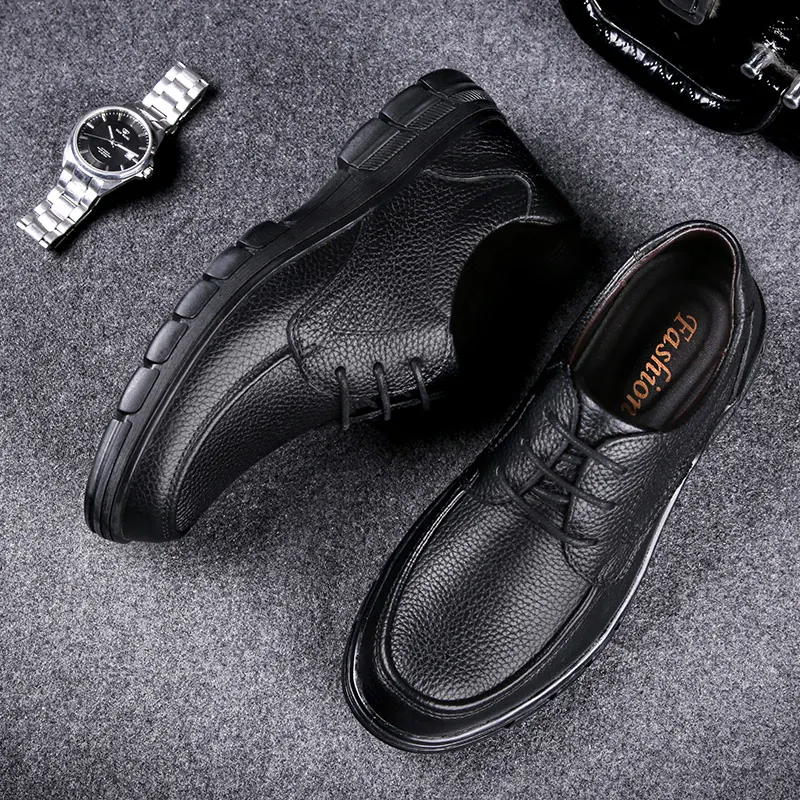 Мужские модельные туфли-оксфорды из натуральной кожи классические деловые