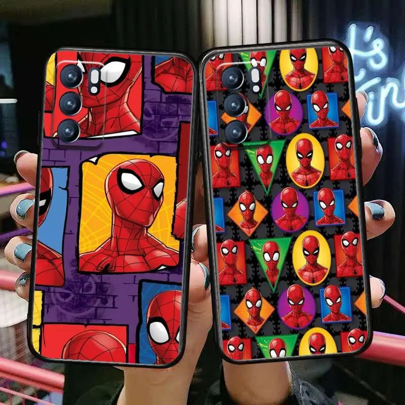 

SpiderMan comic For Realme C3 Case Soft Silicon Back cover OPPO Realme C3 RMX2020 Coque Capa Funda find x3 pro C21 8 Pro a91