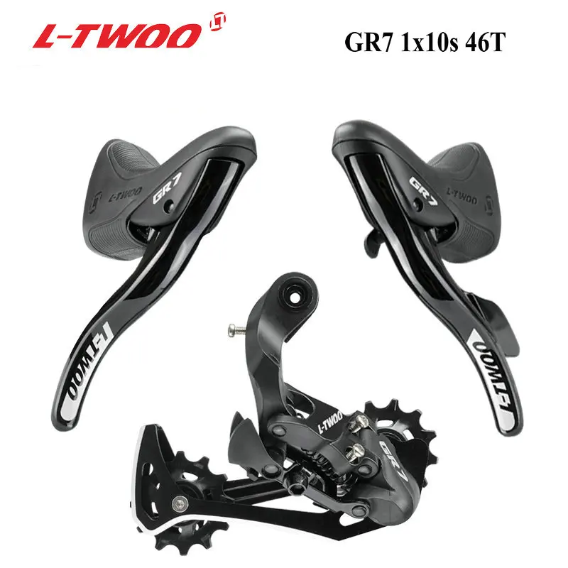 Переключатели скоростей LTWOO GR7 10 s Road 1x1 0, 10 скоростей, Переключатели скоростей R/L + задние переключатели, гравийные велосипеды, совместимые с Shimano 4700