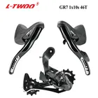 Переключатели скоростей LTWOO GR7 10 s Road 1x1 0, 10 скоростей, Переключатели скоростей RL + задние переключатели, гравийные велосипеды, совместимые с Shimano 4700