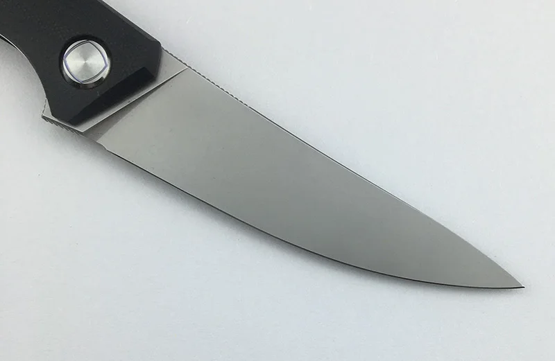 GREEN THORN SIGMA Flipper folding knife D2 blade titanium+ G10 steel handle outdoor camping kitchen fruit knife EDC tool