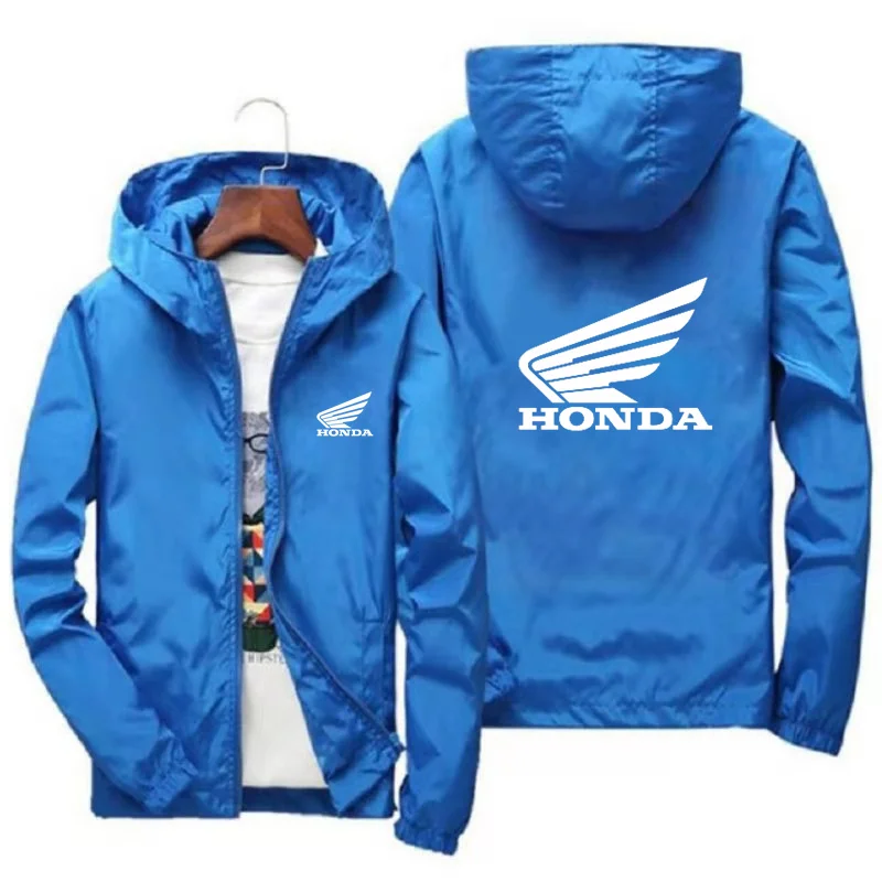 

Honda Summer New Men's Sun Protection Fashion Jacket 2021 Men's Windbreaker Bomber Jacket Men's Outdoor Sports Casual Streetwear