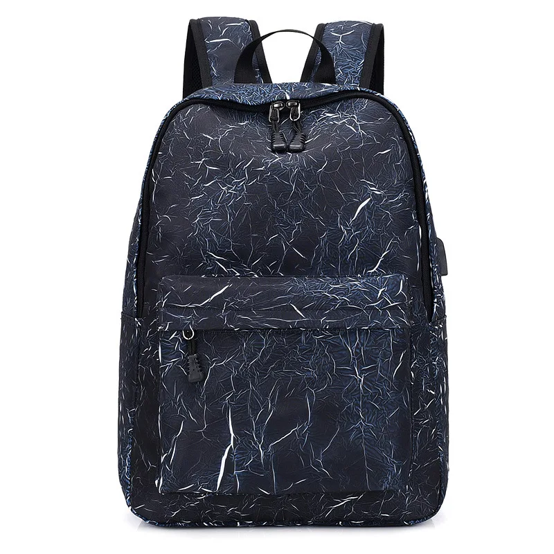 Стильный модный рюкзак для ноутбука мужчин и женщин дорожный с usb зарядкой