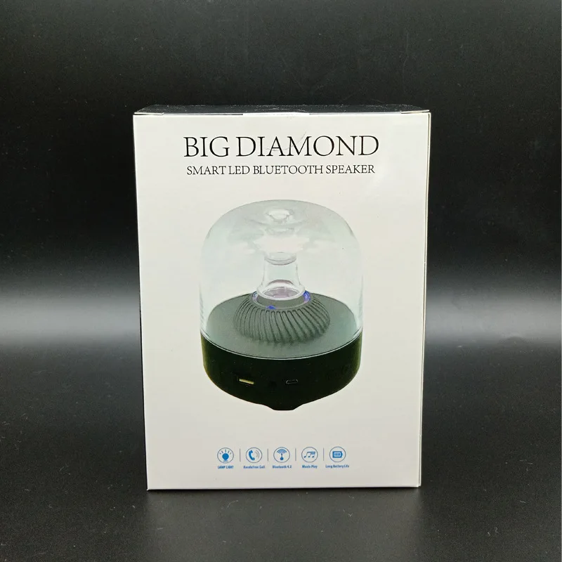 Harman Kardon Mini Transparent Imitation Glass F7 Wireless Bluetooth Speaker Car 3D Surround Sound Card | Электроника