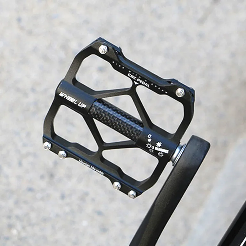 Из сверхлегкого алюминиевого сплава MTB педаль горного велосипеда CNC 3 подшипники BMX противоскользящая велосипедная педаль велосипедная часть