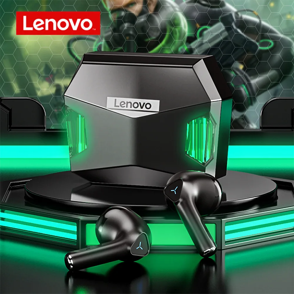 

Игровые Bluetooth наушники Lenovo GM5 TWS, профессиональные беспроводные наушники с низкой задержкой, геймерские наушники, Hi-Fi гарнитура с микрофоном