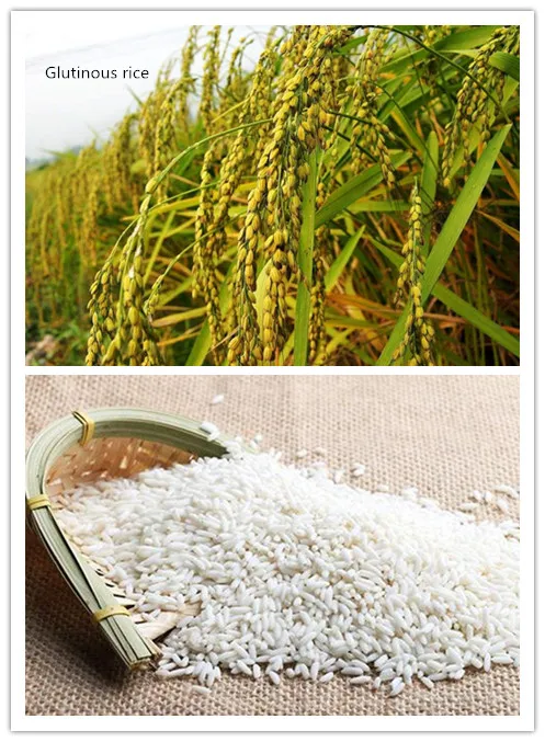 500 г съедобная натуральная клейкая рисовая мука сырой клейкий Рисовый Порошок