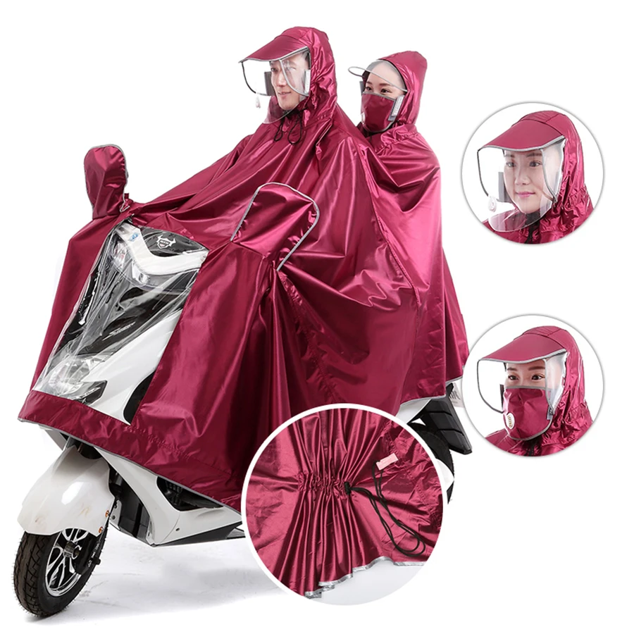 

Rain Gear Ladies Raincoat Waterproof Men Rain Coat Ladies Adult Moto Electric Adulto Poncho Militar Bache Impermeableoto Q