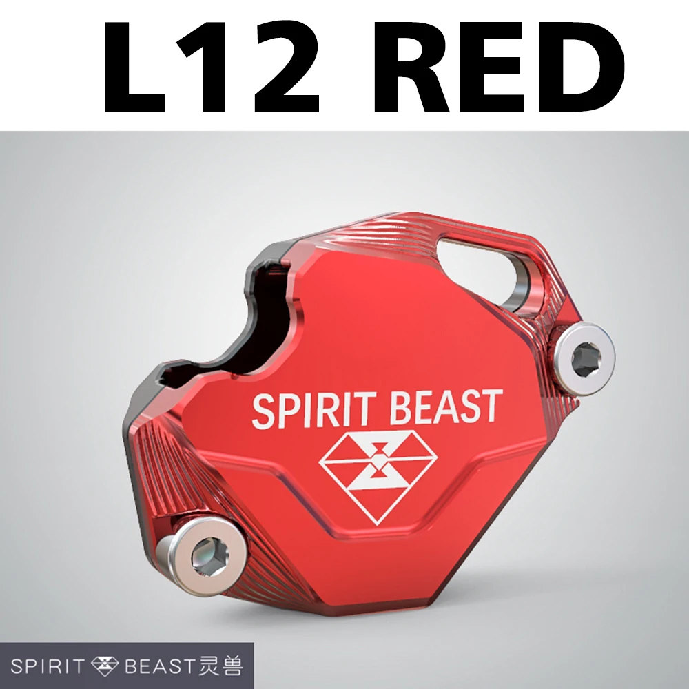 Чехол для ключей мотоцикла SPIRIT BEAST, аксессуары для скутера, CNC алюминиевый чехол для SUZUKI Yamaha - Цвет: Red