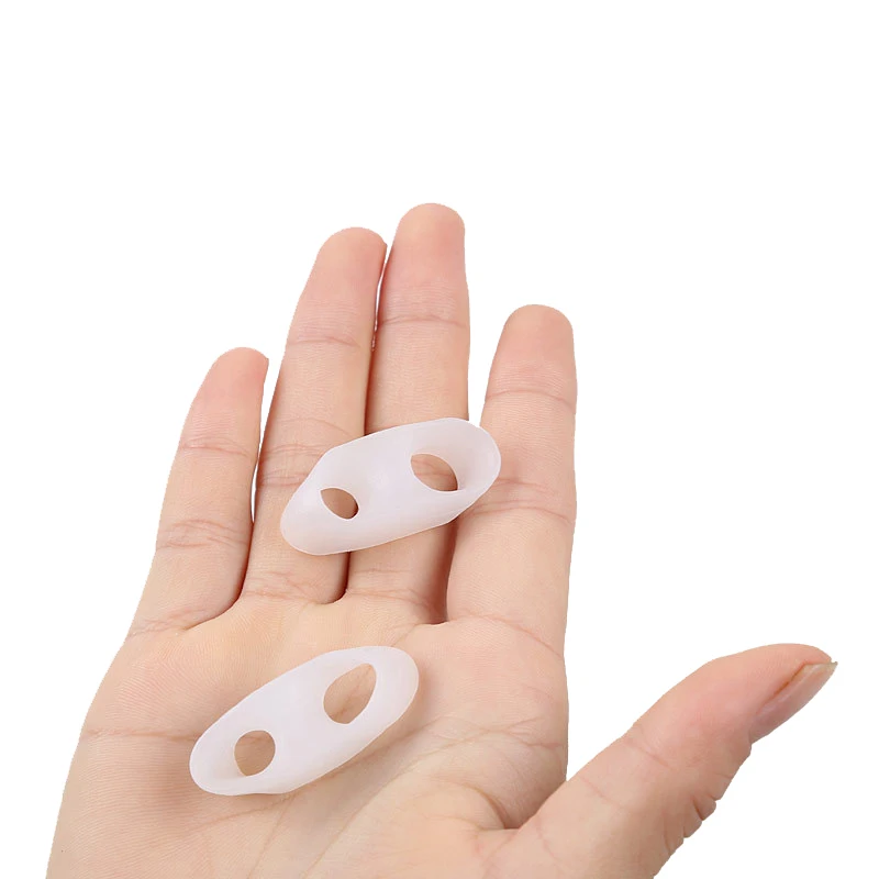 1 пара силиконовый разделитель для пальцев ног при вальгусной деформации|foot care