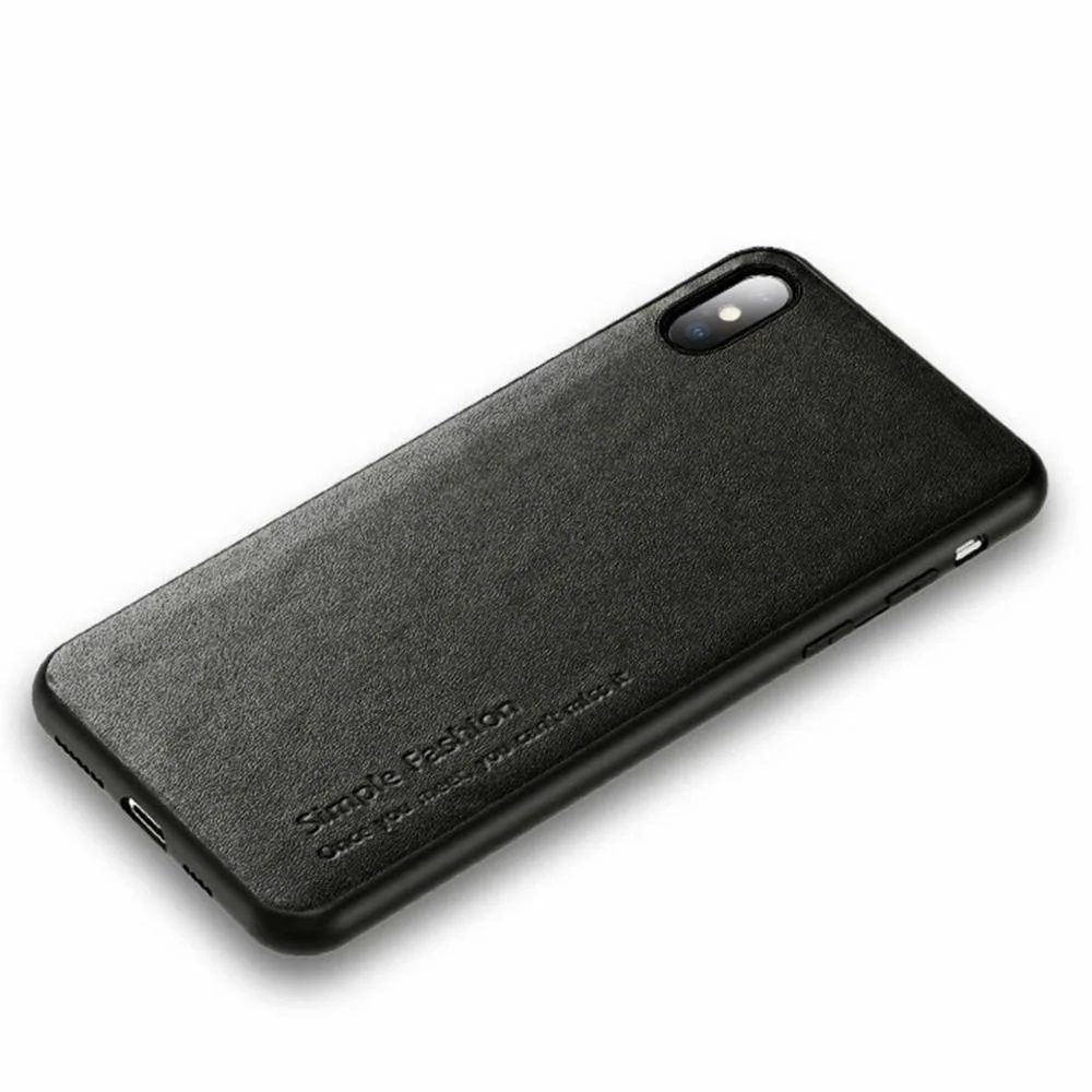 

New Fashion Leather Full-protection Business Luxury Phone Shell For iPhone 6 6S 7 8 Plus X XR XS MAX 11 PRO MAX