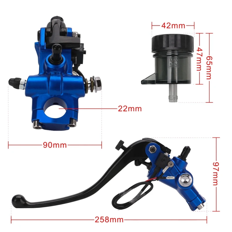 

Motorcycle Modification Accessories Oil Cup Oil Pipe CNC Lower Pump Full Set Brake Clutch Suitable for Yamaha Kawasaki Honda