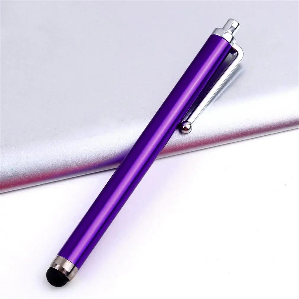 

1Pcs Soft Touch Stylus Pen Round-head design Metal Stylus Touch Screen Glass Lens Digitizer Replacement Pen for i-Phone i-Pad