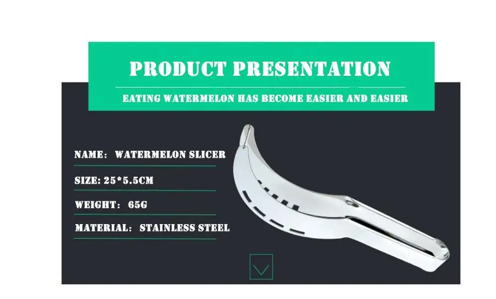 Быстрый резак для арбуза слайсер из нержавеющей стали пищевой фруктов