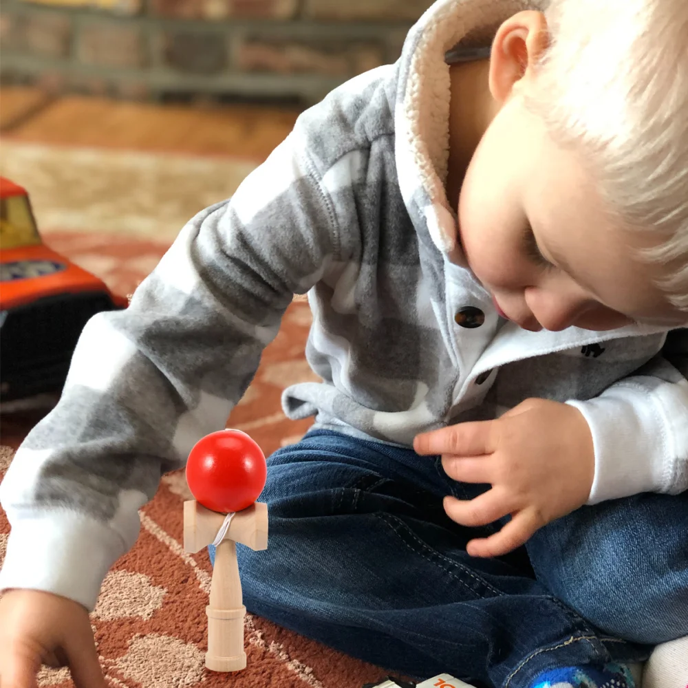 

Wood Kendama Toy Funny Wooden Toys Classic Toy Educational Playthings