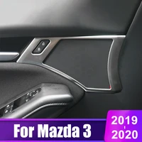 for mazda 3 alexa 2019 2020 accessories car door stereo audio sound tweeter frame cover trim stainless steel interior molding
