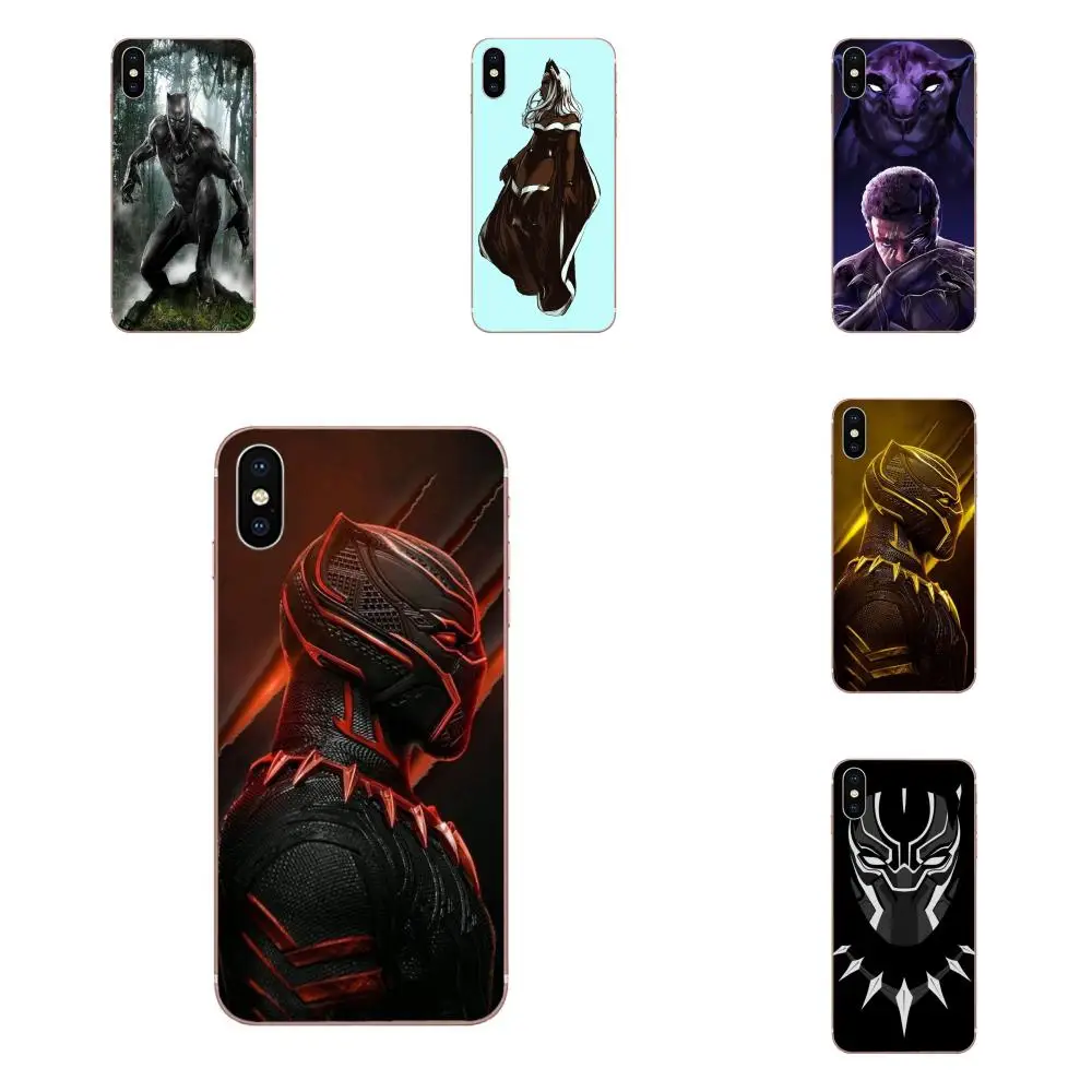 Мягкий ТПУ нескользящий для Apple IPhone X XS Max XR 4 4s 5 5C 5S SE 6 6S 7 8 Plus Marvel Comics Черная