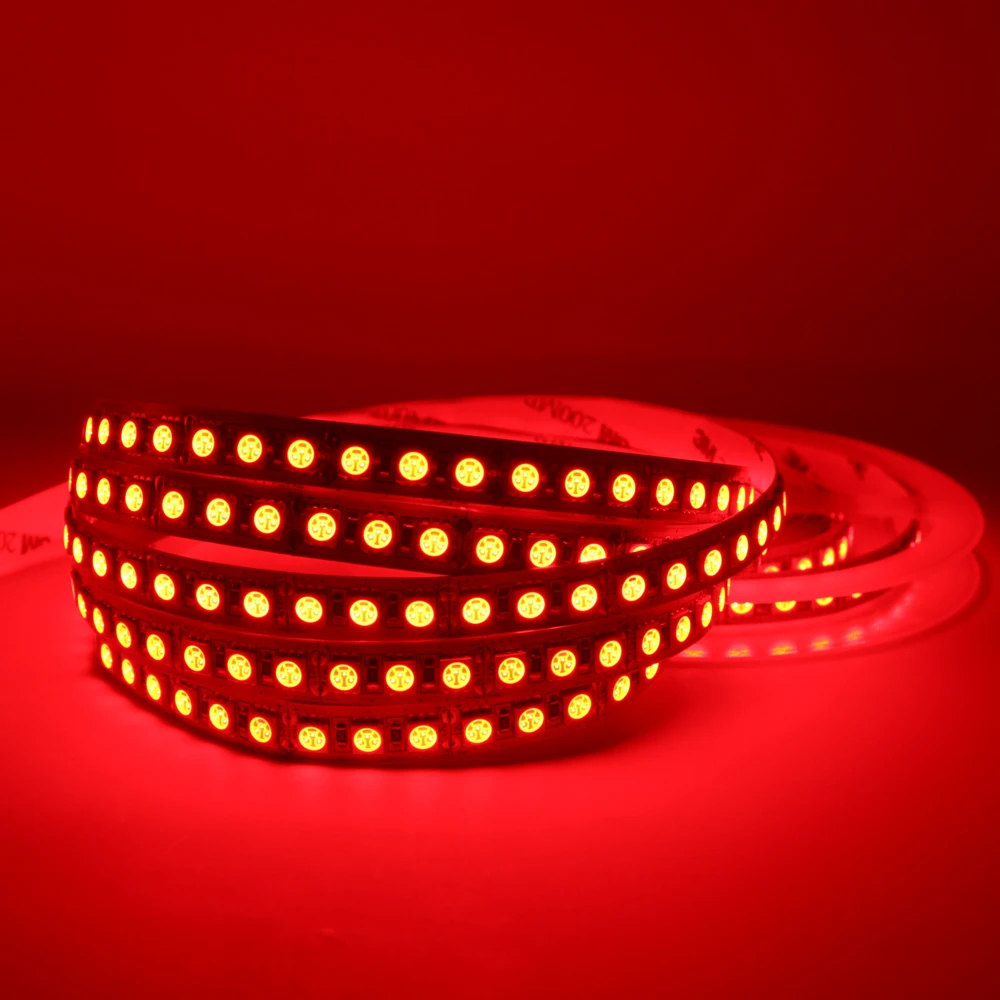 Светодиодные ленты 5 м 2835 5730 5050 5054 RGB CCT RGBCCT RGBW/RGBWW теплый белый 60/120/240/480 светодиодный 4in1 12V 24V ленты светильник полосы Гибкие