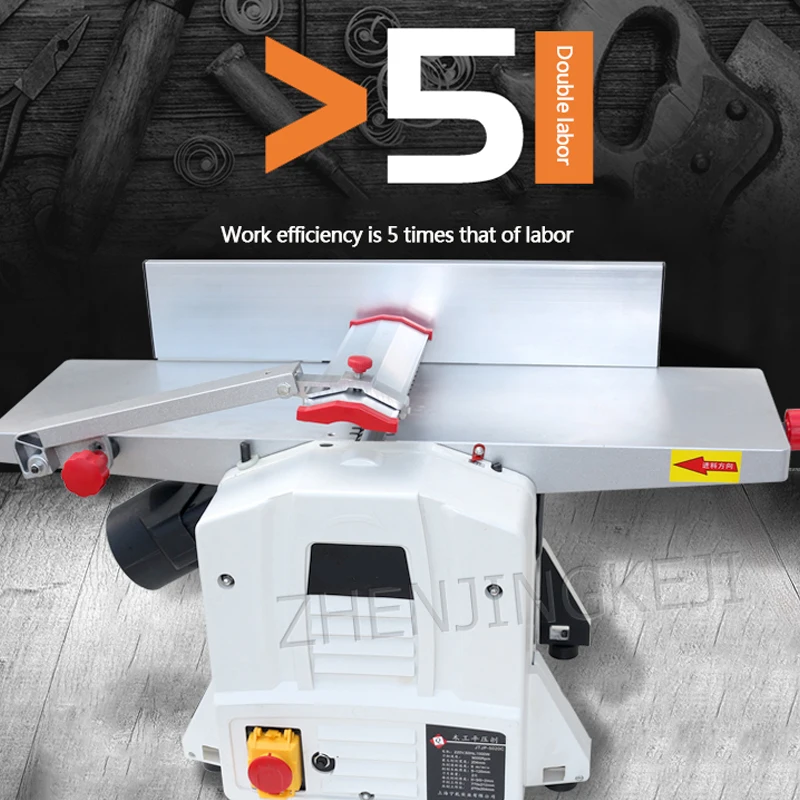 8 дюймовое плоское строгальный станок Настольный Пресс рейсмусовый плотник