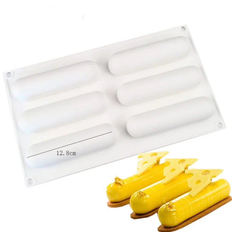 

Силиконовая форма для торта с 6 отверстиями, формы для выпечки муссов, печенья, кондитерских изделий, десертов, шоколадных кастрюль, кухонны...