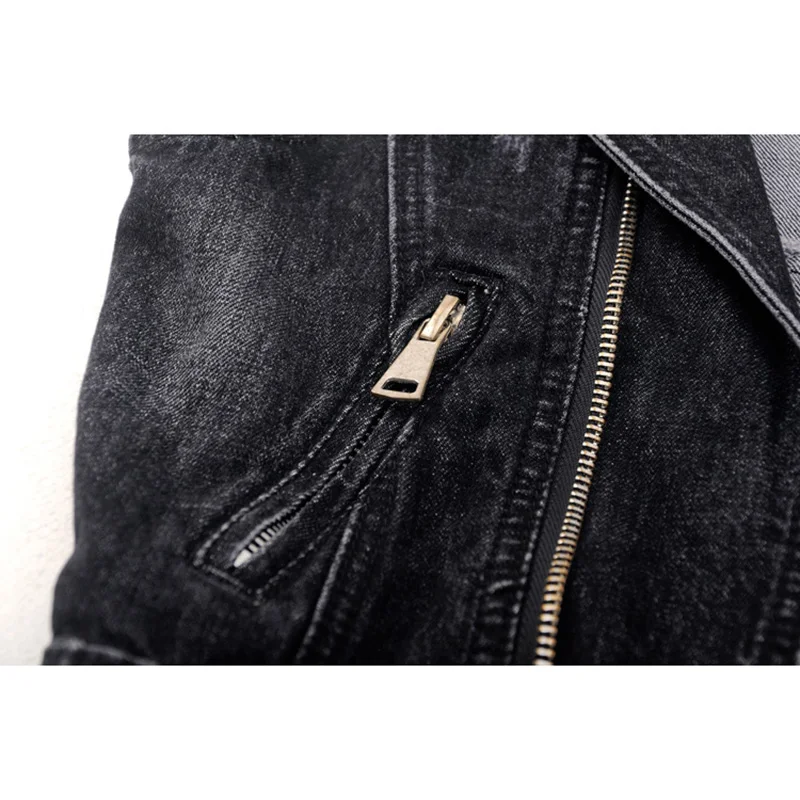 

Plus size Loose Moto & Biker Frayed Denim Vest Women Short Waistcoat Black Gray Blue Sleeveless Jacket Vintage Jeans Vest Female