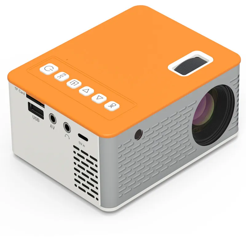 

UNIC UC28D Mini Projector LED Portable Home Cinema USB TF Card U Disk AV IR Media Video Audio Player Kids Theater Game Proyector
