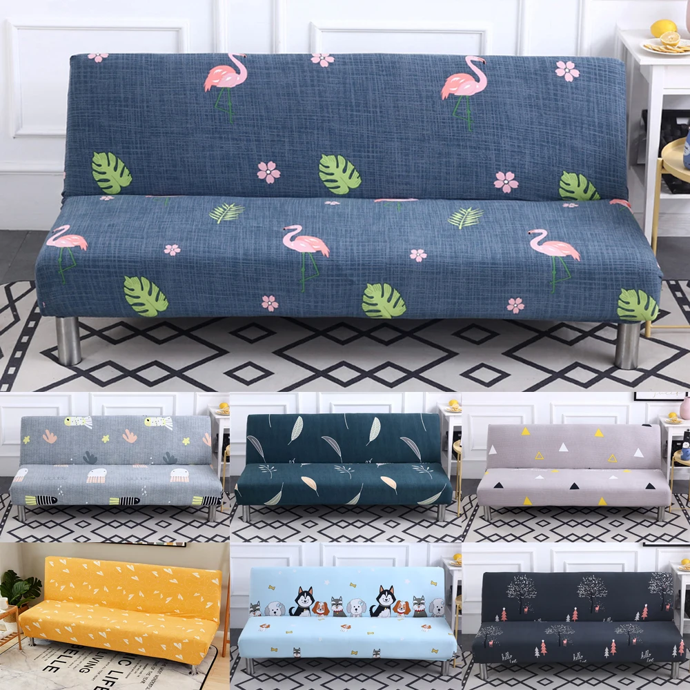 Эластичное покрывало для дивана без подлокотника складной чехол чехлы гостиной
