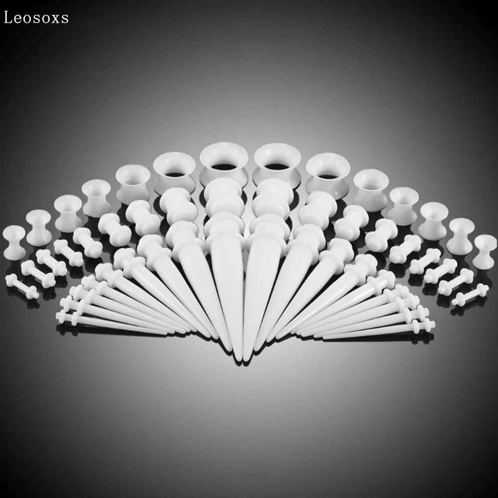 Leosoxs акриловый конус для разбрасывания ушей серьги в европейском и американском