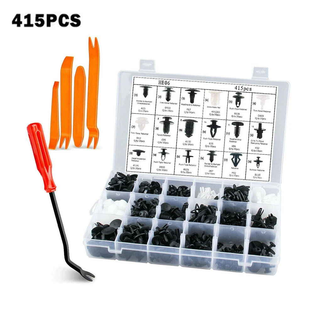 415 шт. для автомобильных дверных панелей обшитых бамперами фиксированных