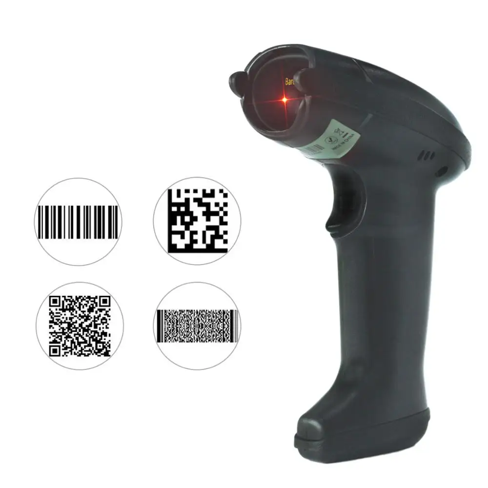 

TEKLEAD 2D Barcode Scanner USB Wired QR Code Reader for Android Windows POS for Store, Supermarket, production Line