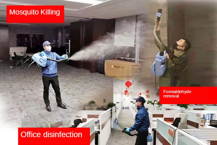 

7L Electric ULV fogger Intelligent ultra capacity sprayer mosquito killer disinfection machine insecticide atomizer fight drugs