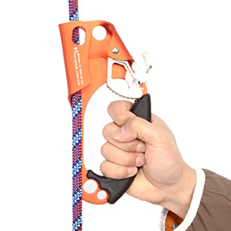 

Right Rock Climbing Hand Ascender Riser for Rope Hand Grasp Ascender Rescue Caving Mountaineering Tree