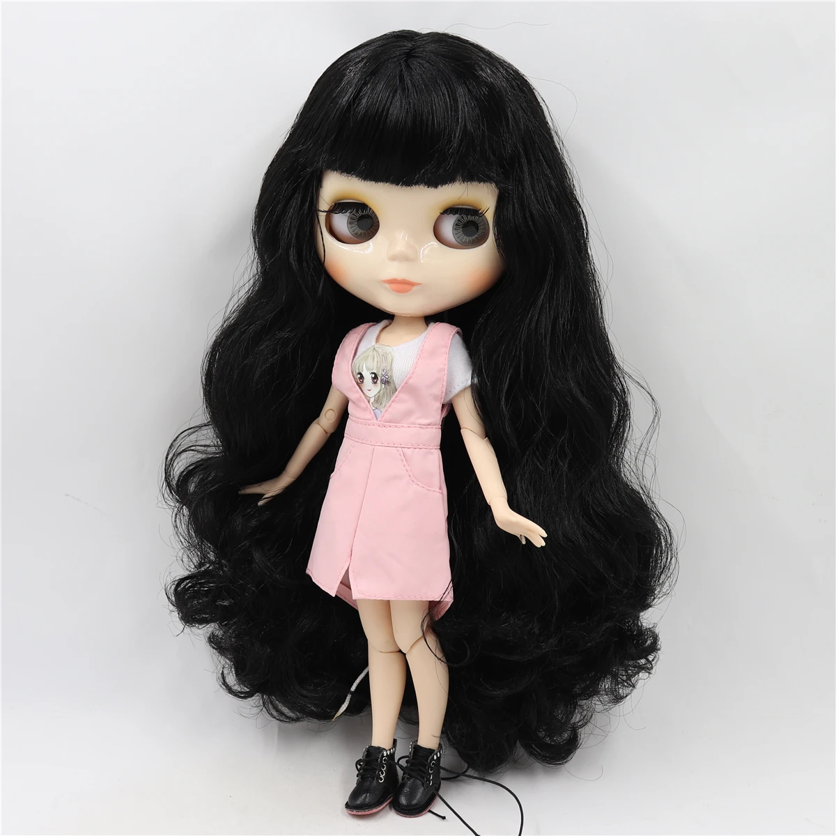 Ледяная фабрика blyth кукла игрушка шарнир тело bjd белая кожа блестящее лицо 1/6 игрушка 30 см распродажа специальное предложение